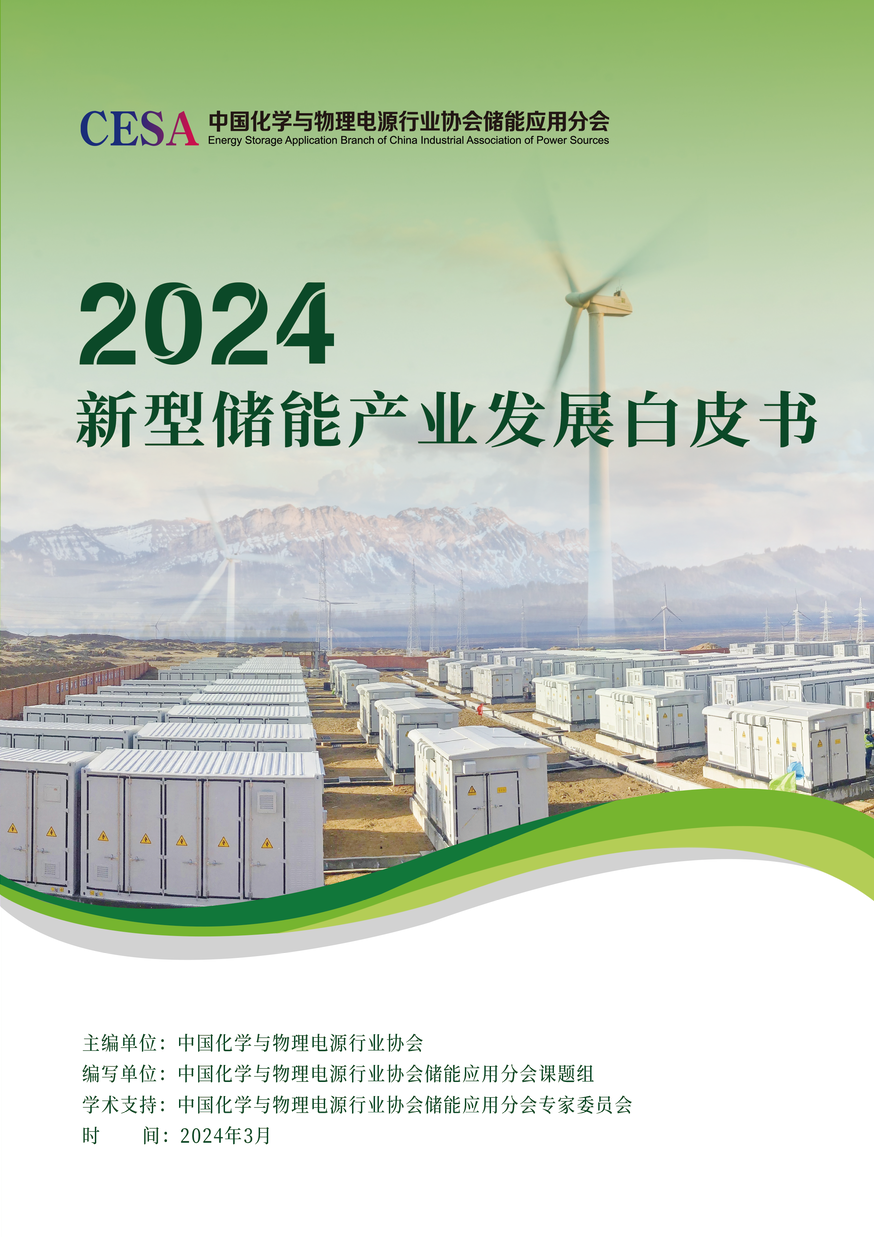 《2024年中国新型储能产业发展白皮书》
